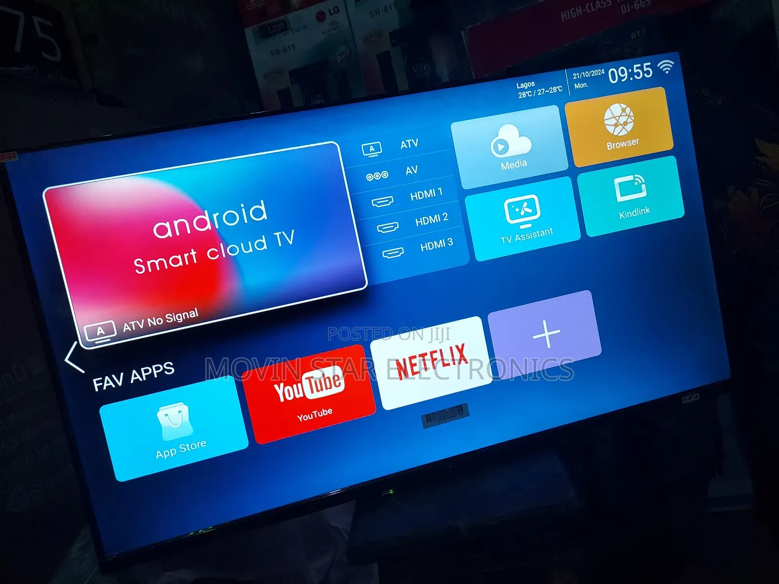 U LG 50 Inches Smart TV With Youtube