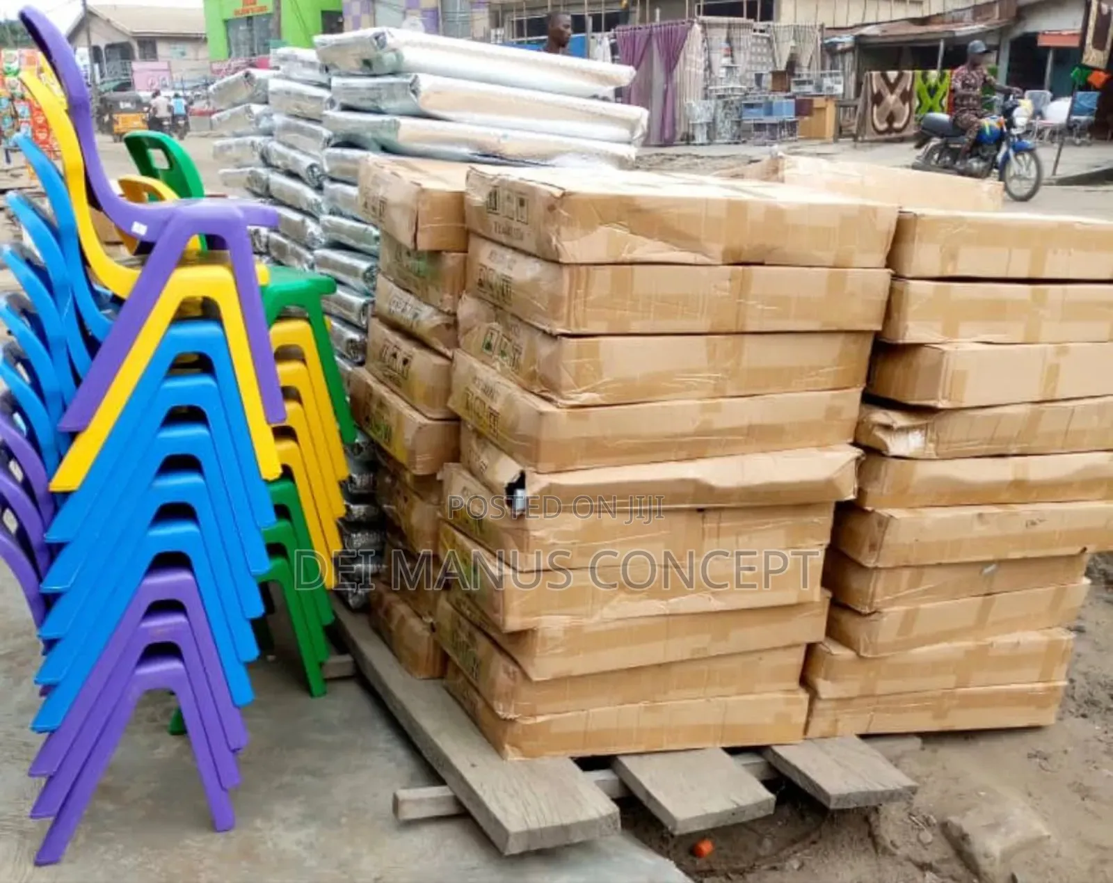 Altak Plastic Chair and Table for Students