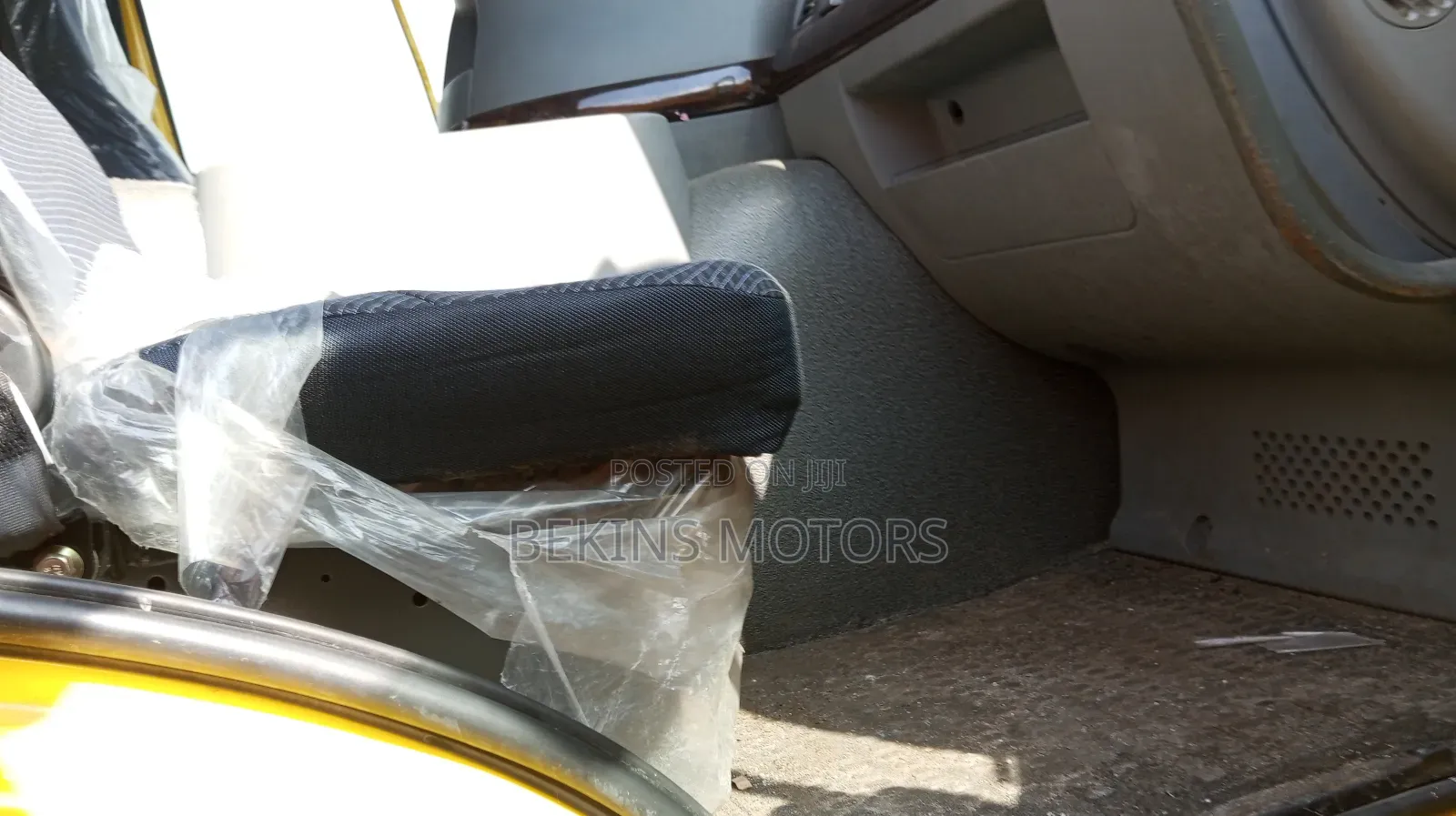Foreign Used China Howo Truck Yellow Colour