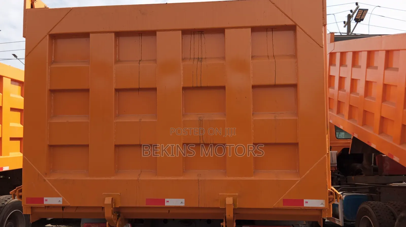 Foreign Used China Howo Truck Yellow Colour