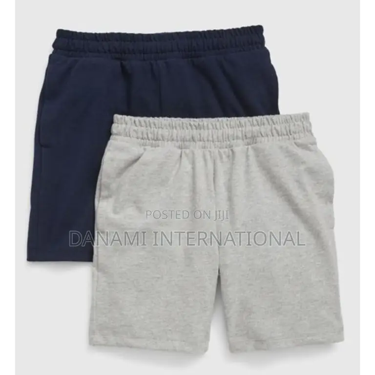 Danami 2 in One Sweat Shorts for Children- Navy Blue Light