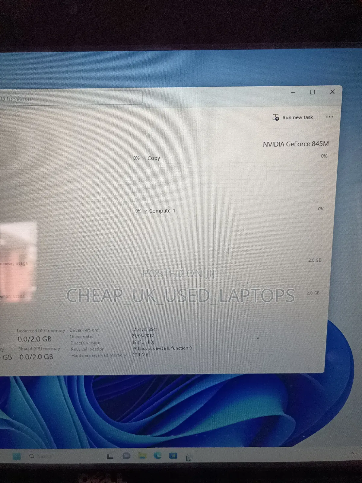 Laptop Dell Inspiron 17 7746 16GB Intel Core I7 HDD 500GB