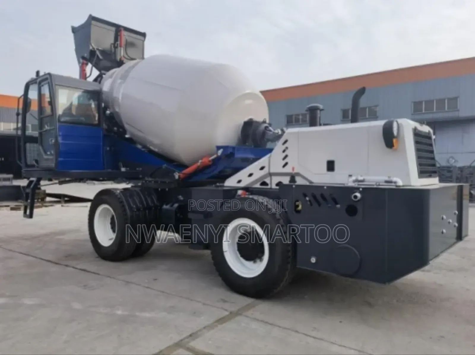 3cubic Mobile Concrete Self Load Mixer