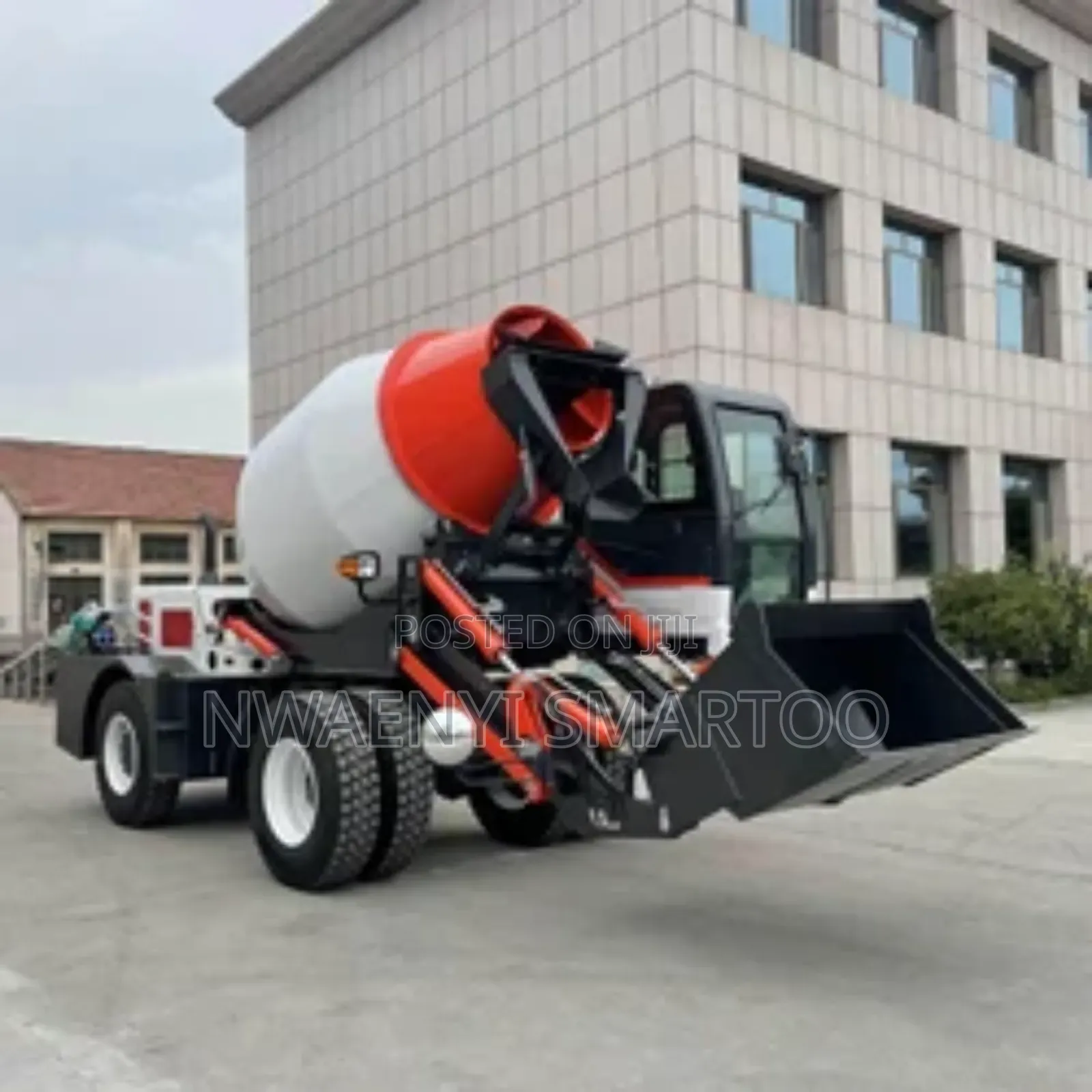 3cubic Mobile Concrete Self Load Mixer