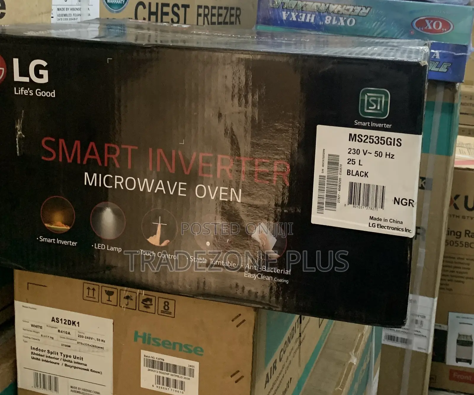 Fast and Easy LG MS2535GIS Microwave Oven - 25 Liters