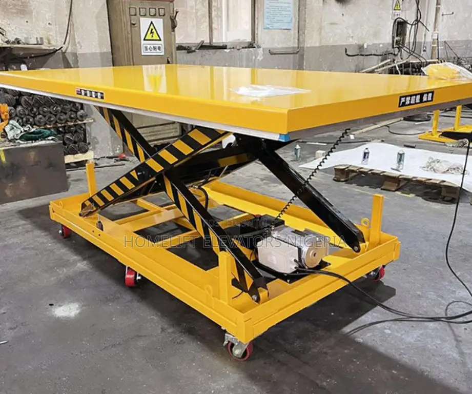 Mild Steel Hydraulic Scissor Lift Table