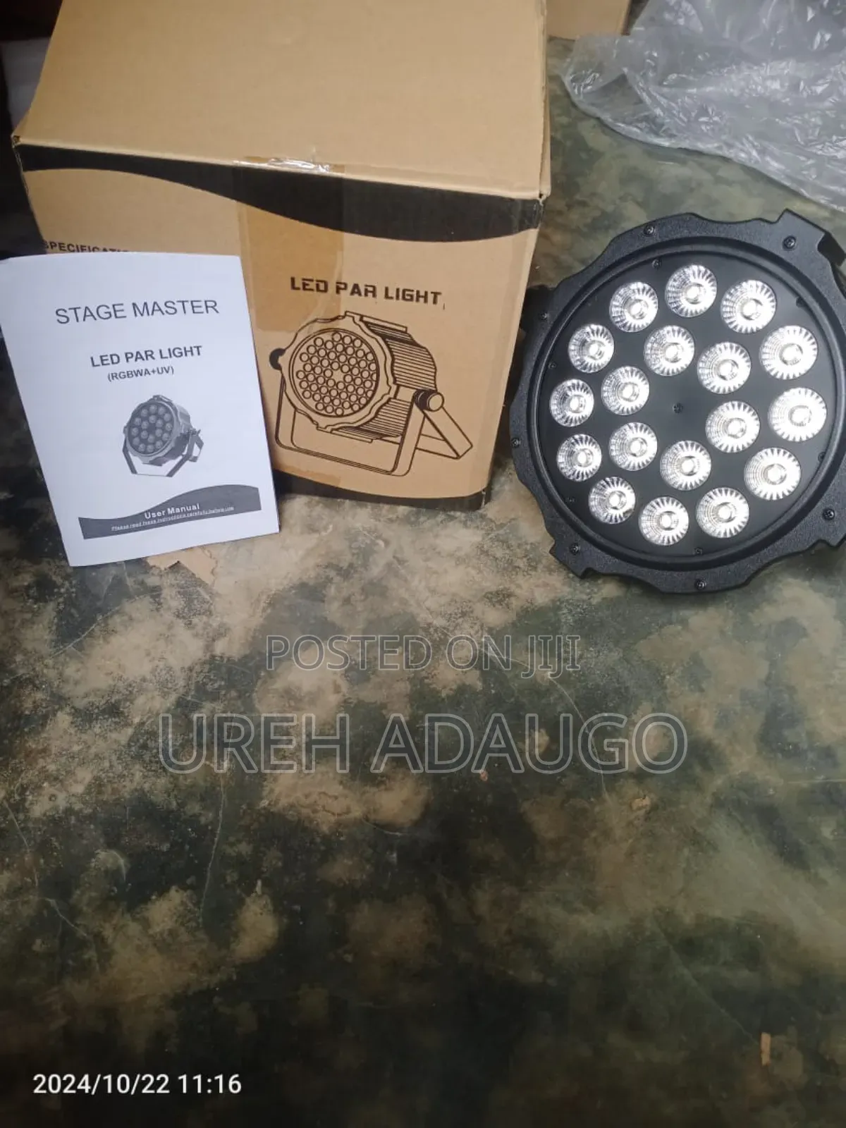 18 by 10W Parcan Light