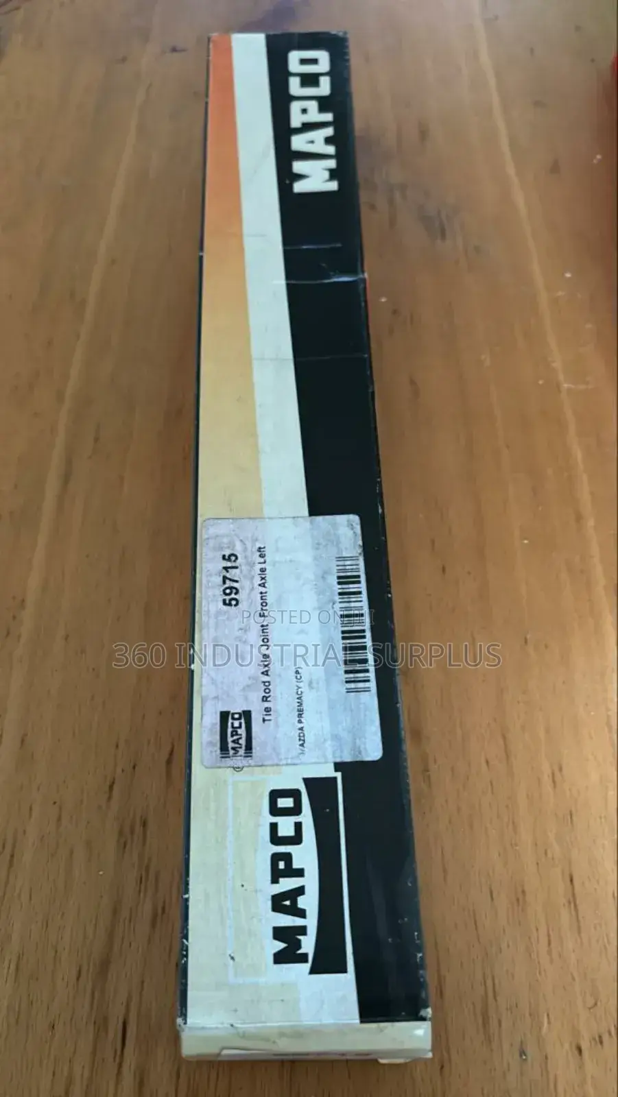 Genuine MAPCO 59715 Inner Tie Rod