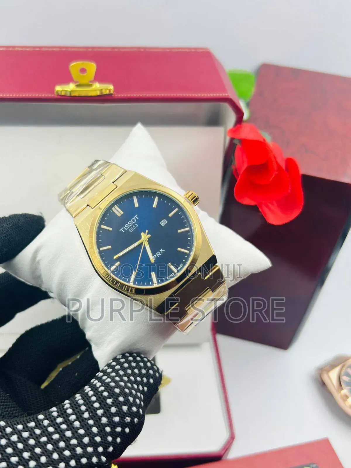Tissot PRX Wristwatch Gold