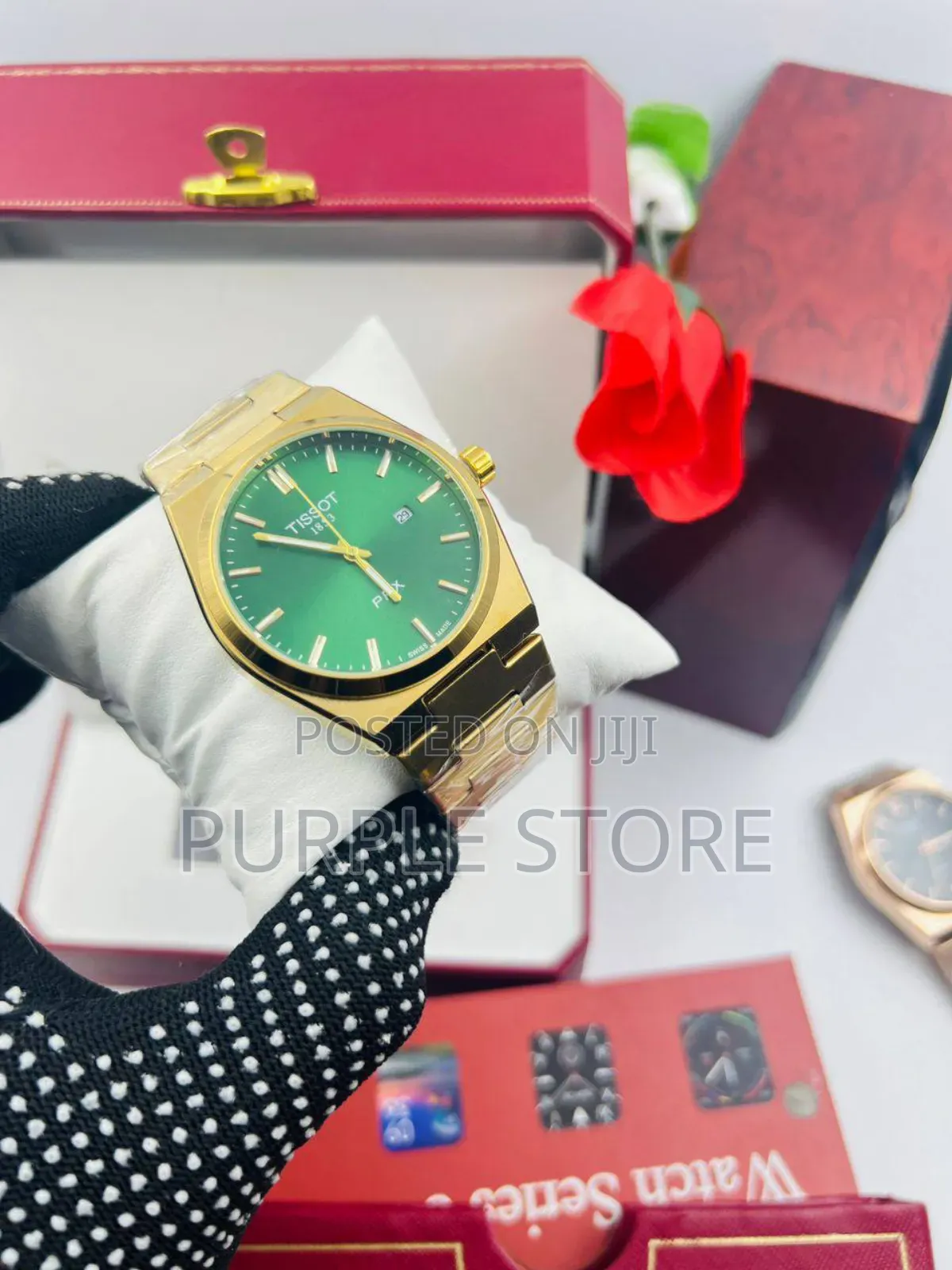 Tissot PRX Wristwatch Gold