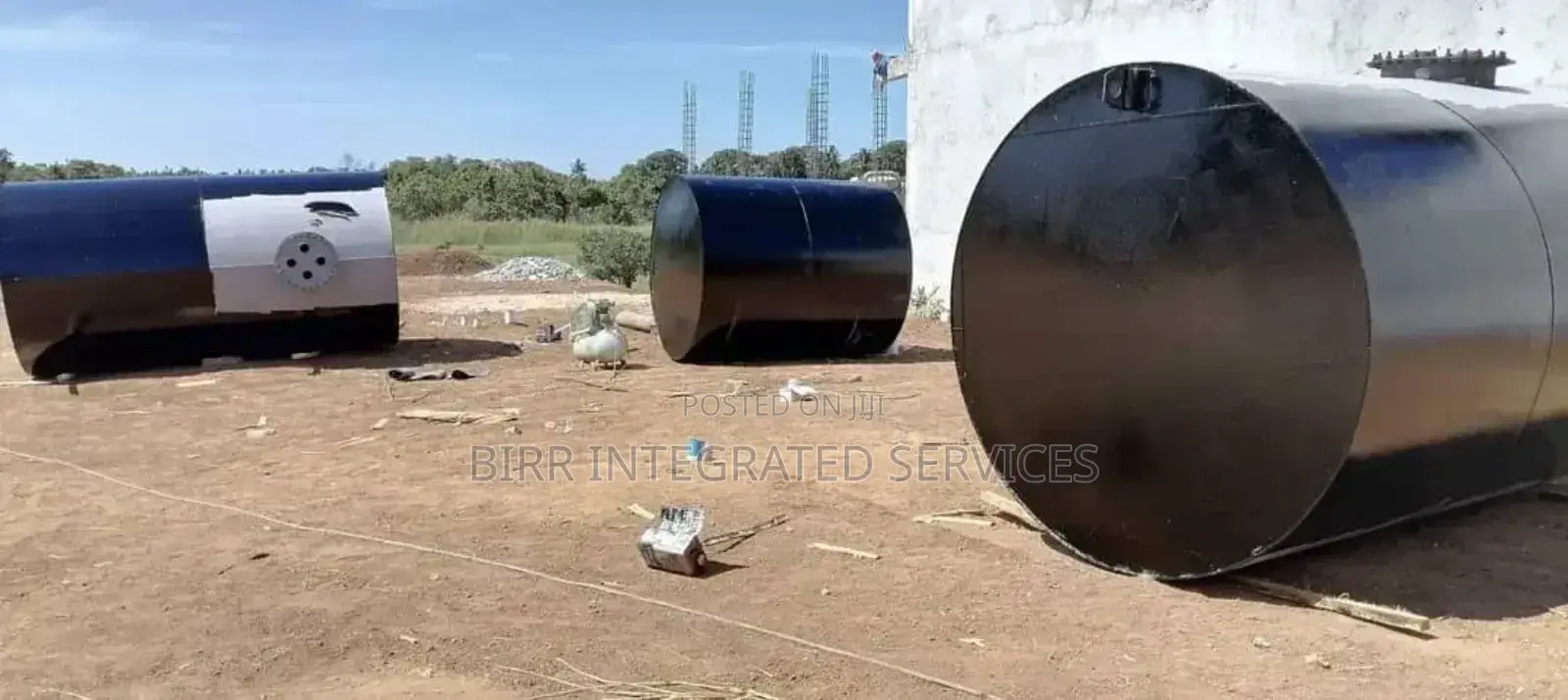 Petroleum Storage Tank, Double Skin 6mm Tank