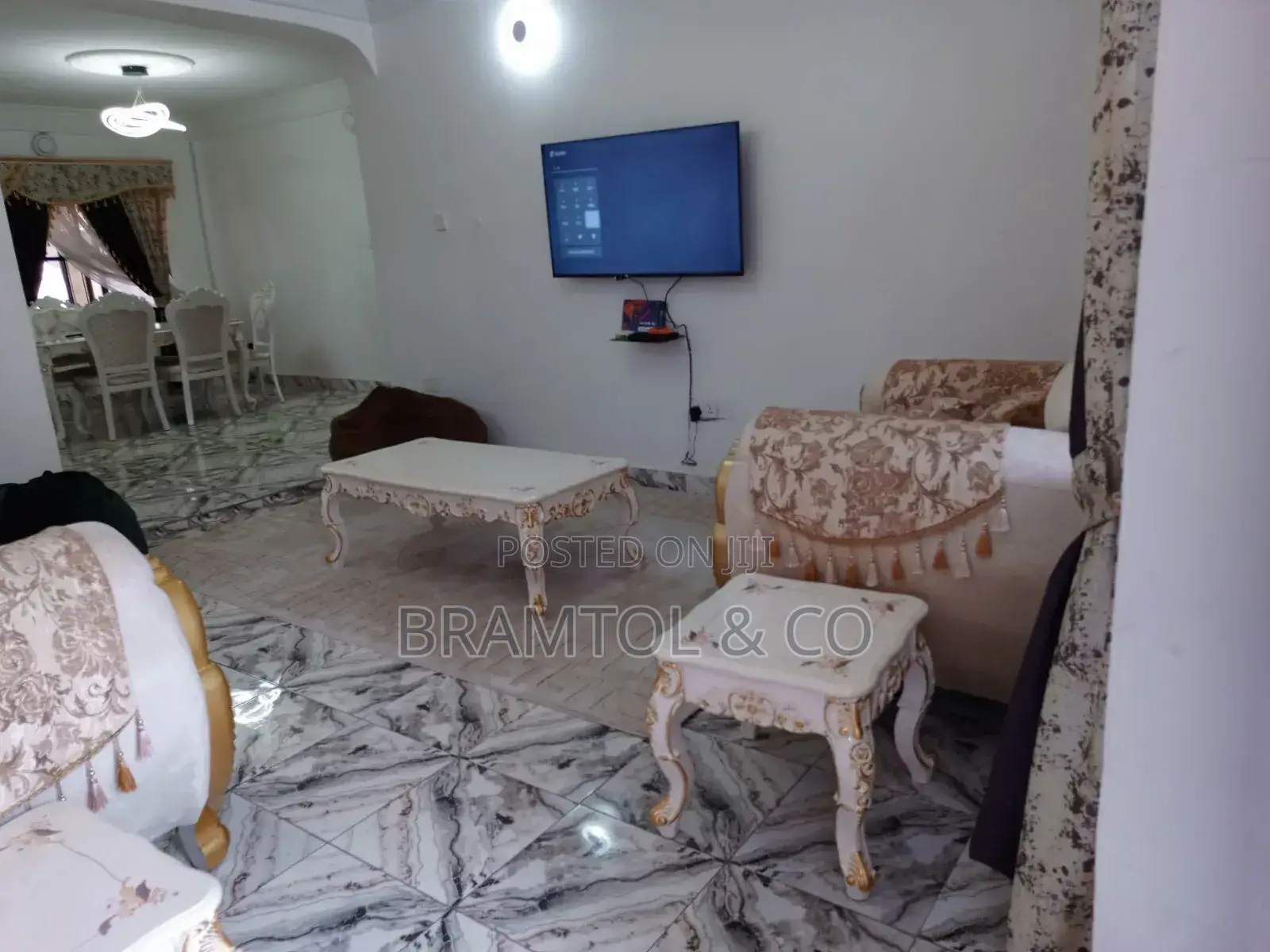 Furnished 2bdrm Block of Flats in Utako for rent