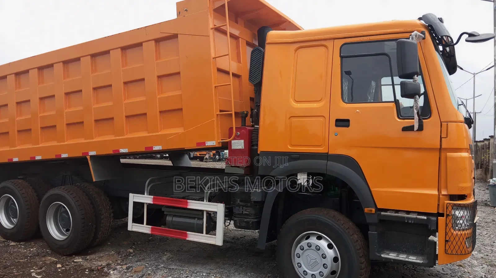 Foreign Used Howo Truck 2013 Yellow