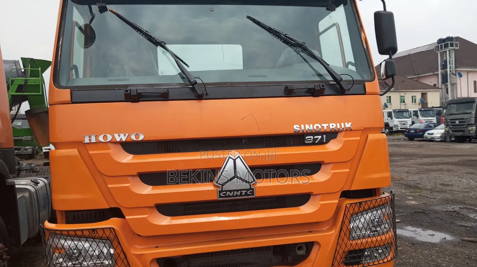 Foreign Used Howo Truck 2013 Yellow