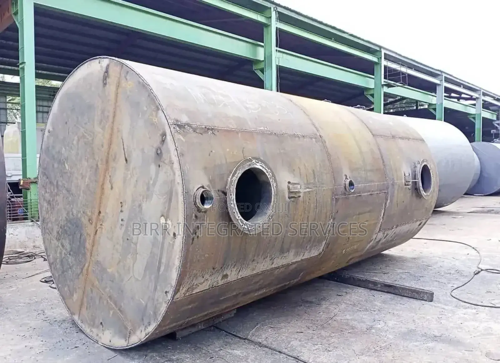 60,000 Double Skin Storage Tank Fabrication