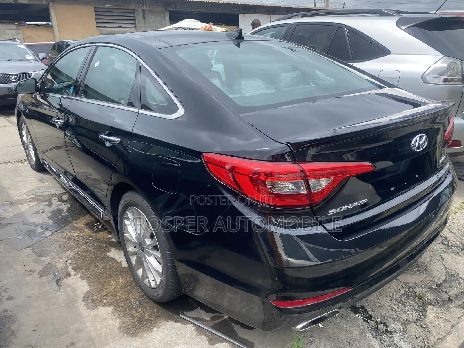Hyundai Sonata 2015 Black