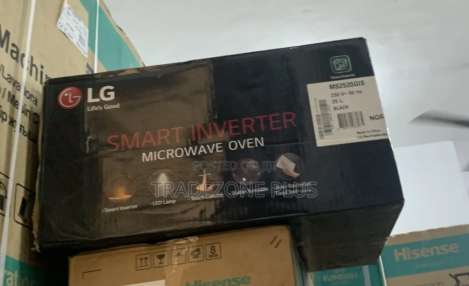 Cooks Healthy Meals LG MS2535GIS Microwave Oven - 25 Liters