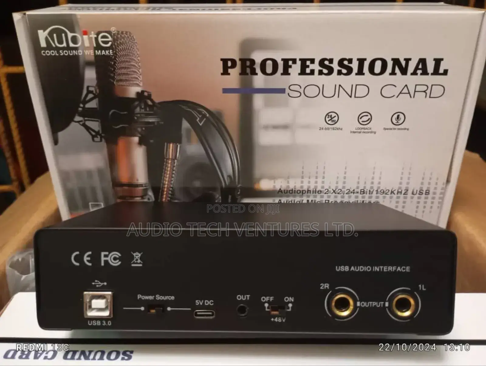 Kubite Soundcard 2ch Type C and USB