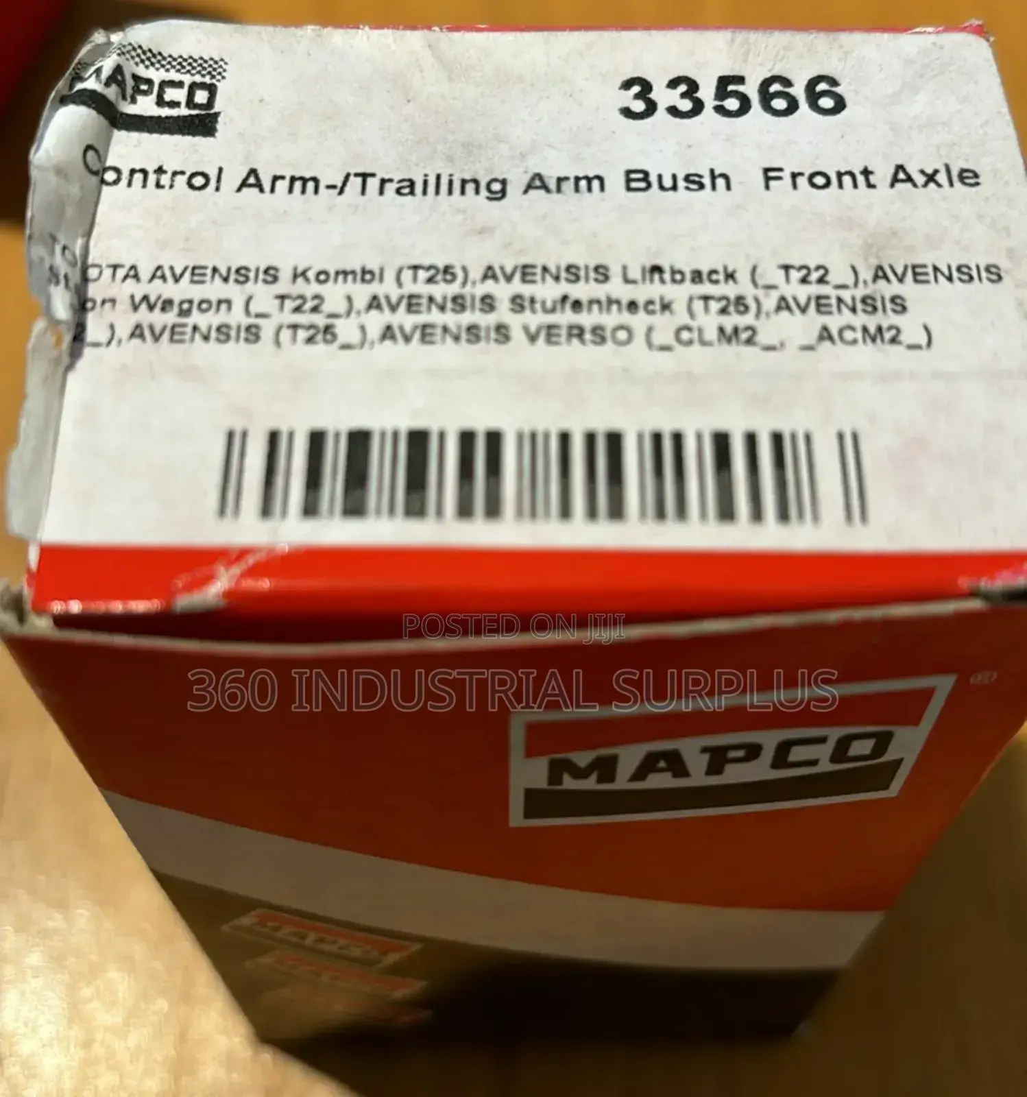 Genuine Mapco 33566 Trailing Arm/Suspension Arm Bush