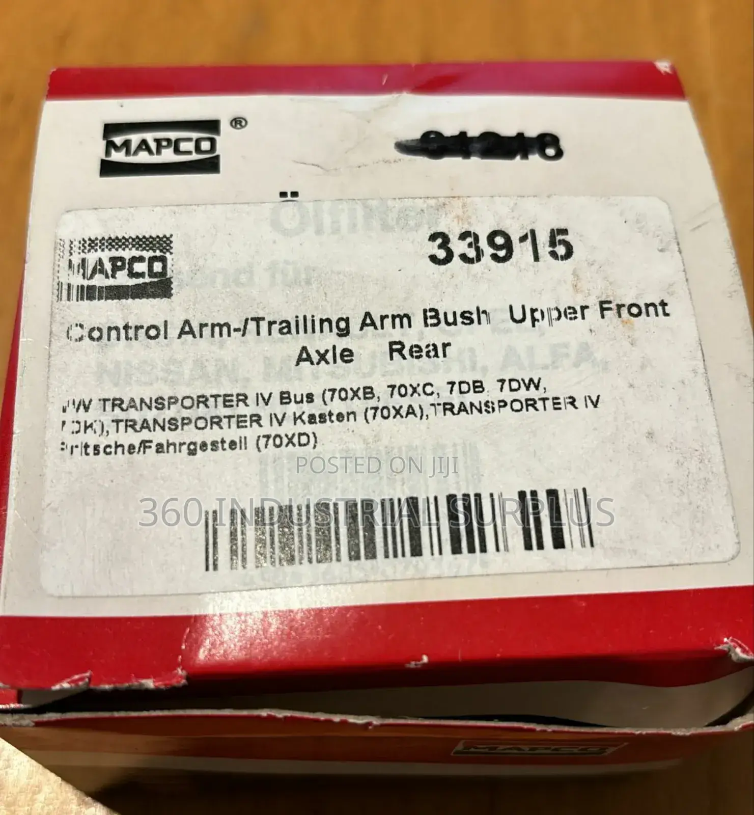 Genuine Mapco 33915 Trailing Arm/Suspension Arm Bush
