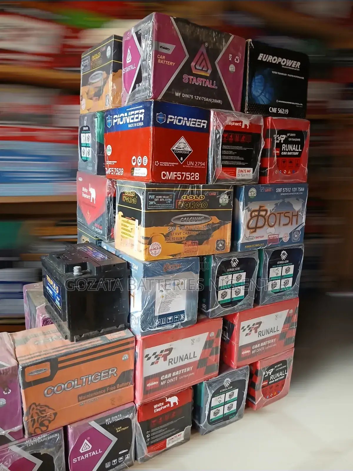 Car Battery Koreatech 75ah