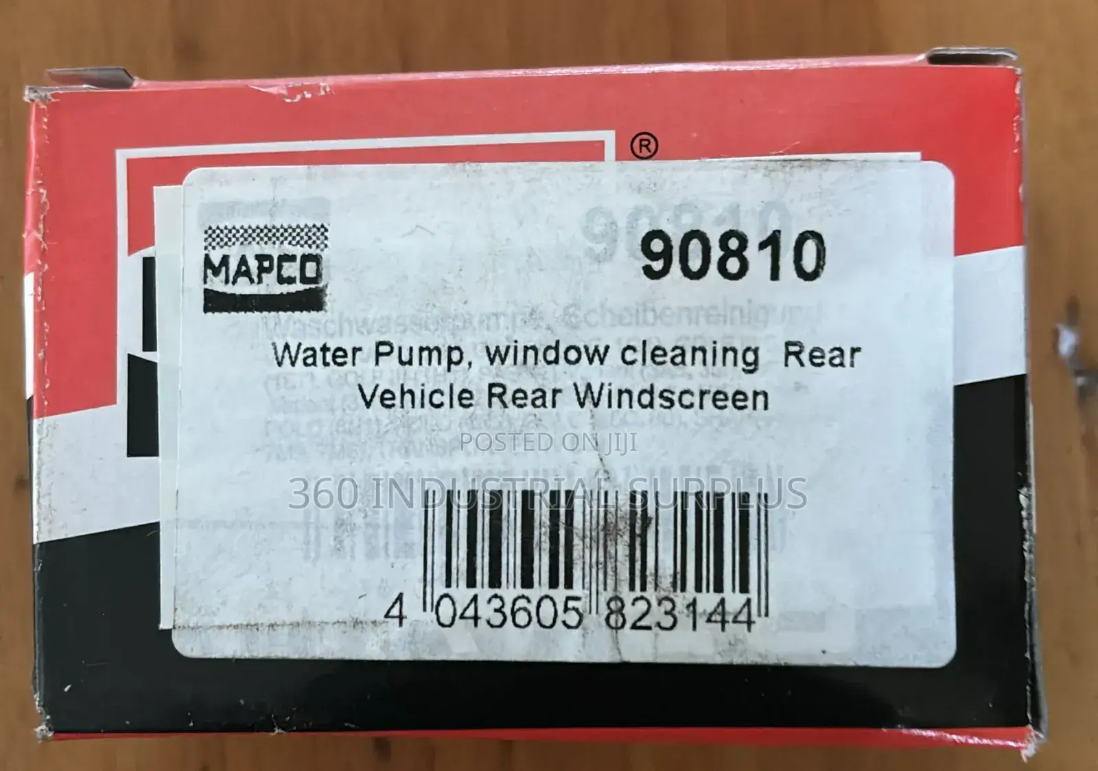 Genuine Mapco 90810 Water Pump ,Window Cleaning