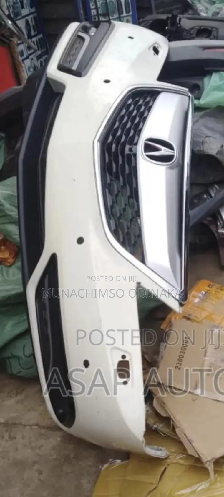 Complete Front Bumper Acura MDX 2016