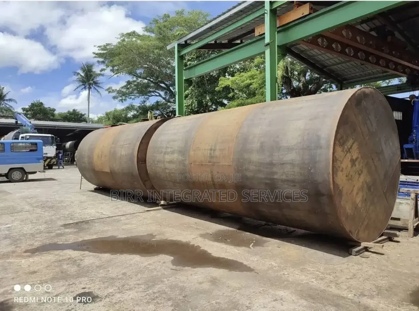 33,000 Litres Diesel Tank Fabrication