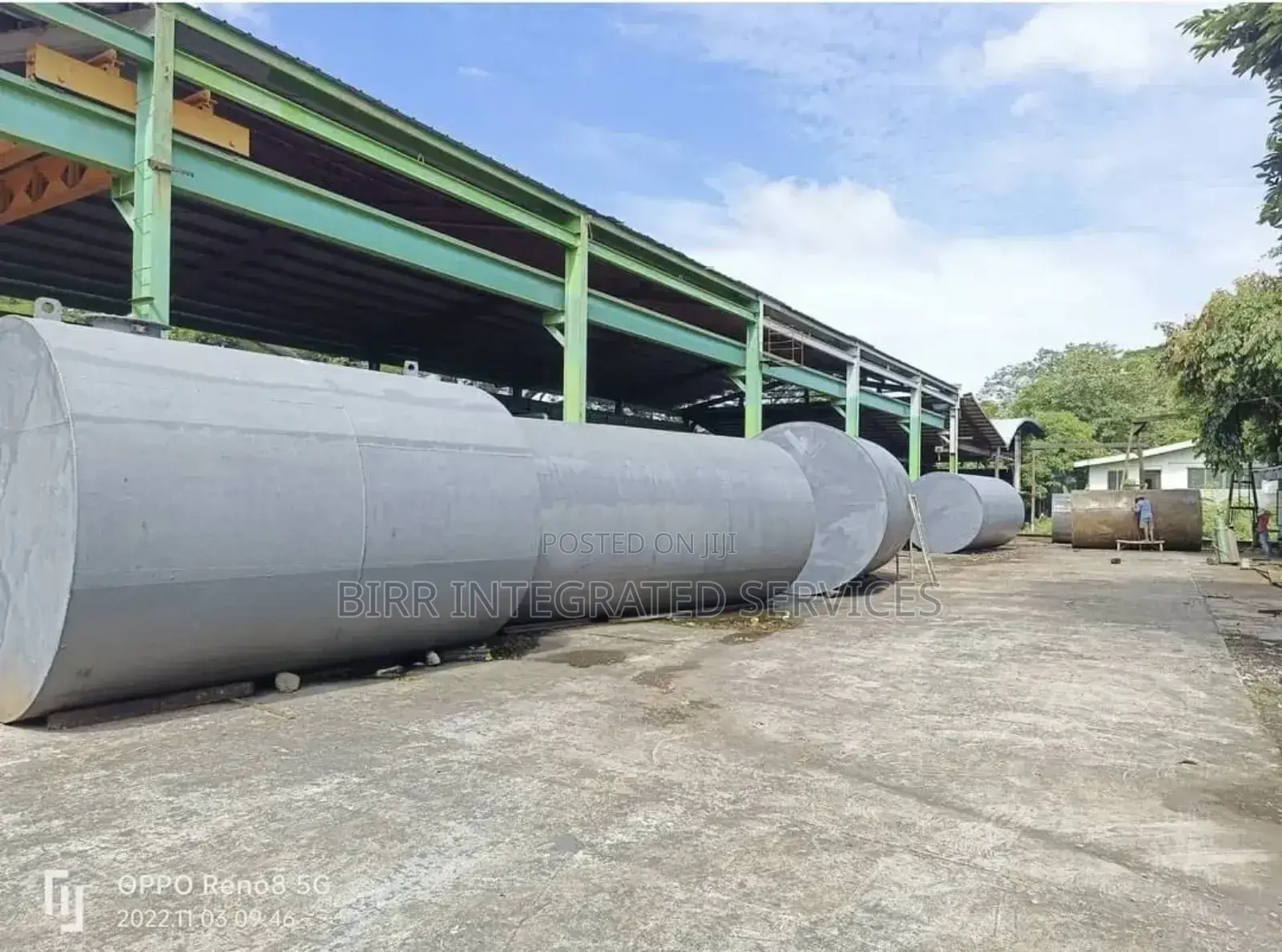  Diesel Tank Fabrication,Double Skin Tanks