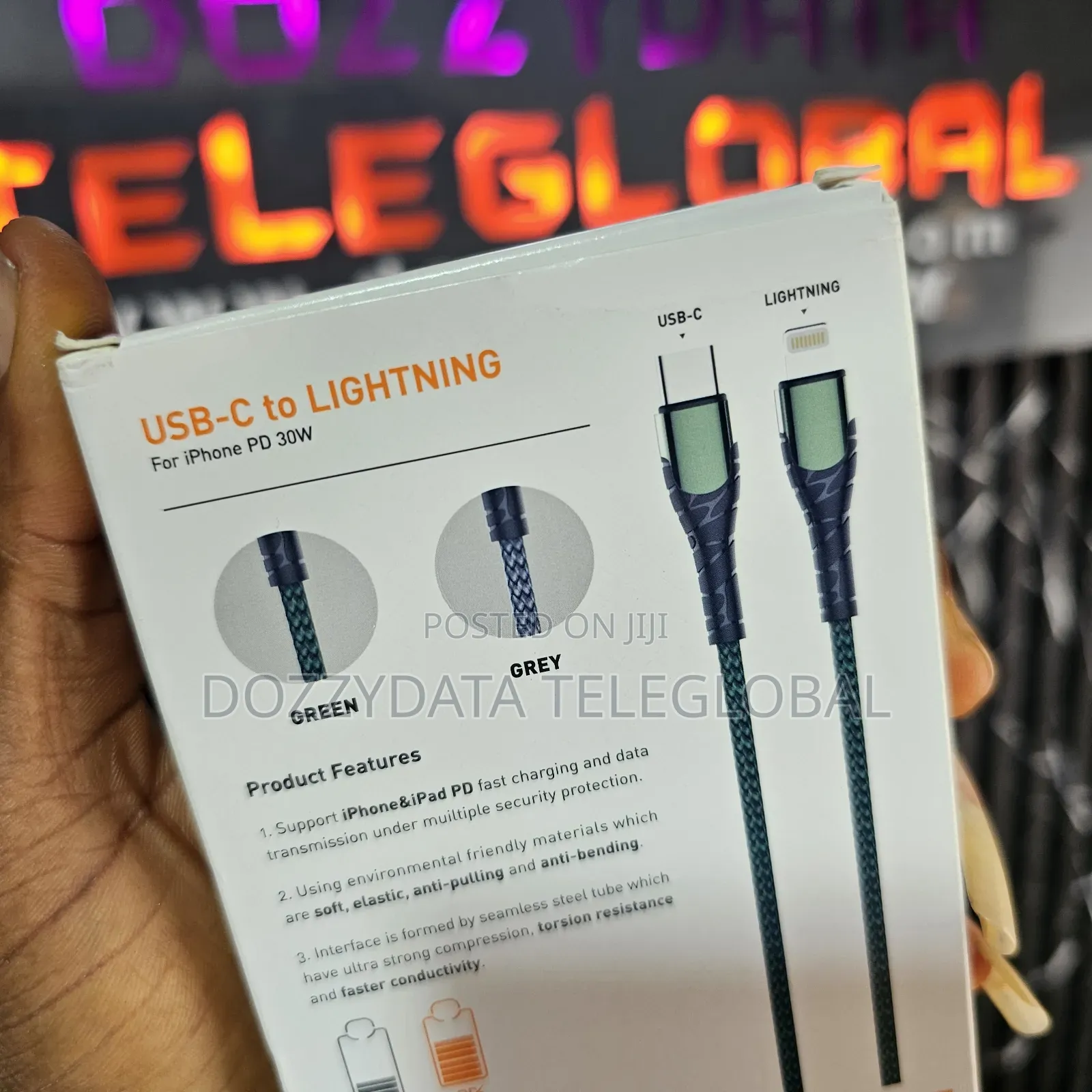 Ldnio Lc112 Usb C to Lightning 30w 2m Length Cable