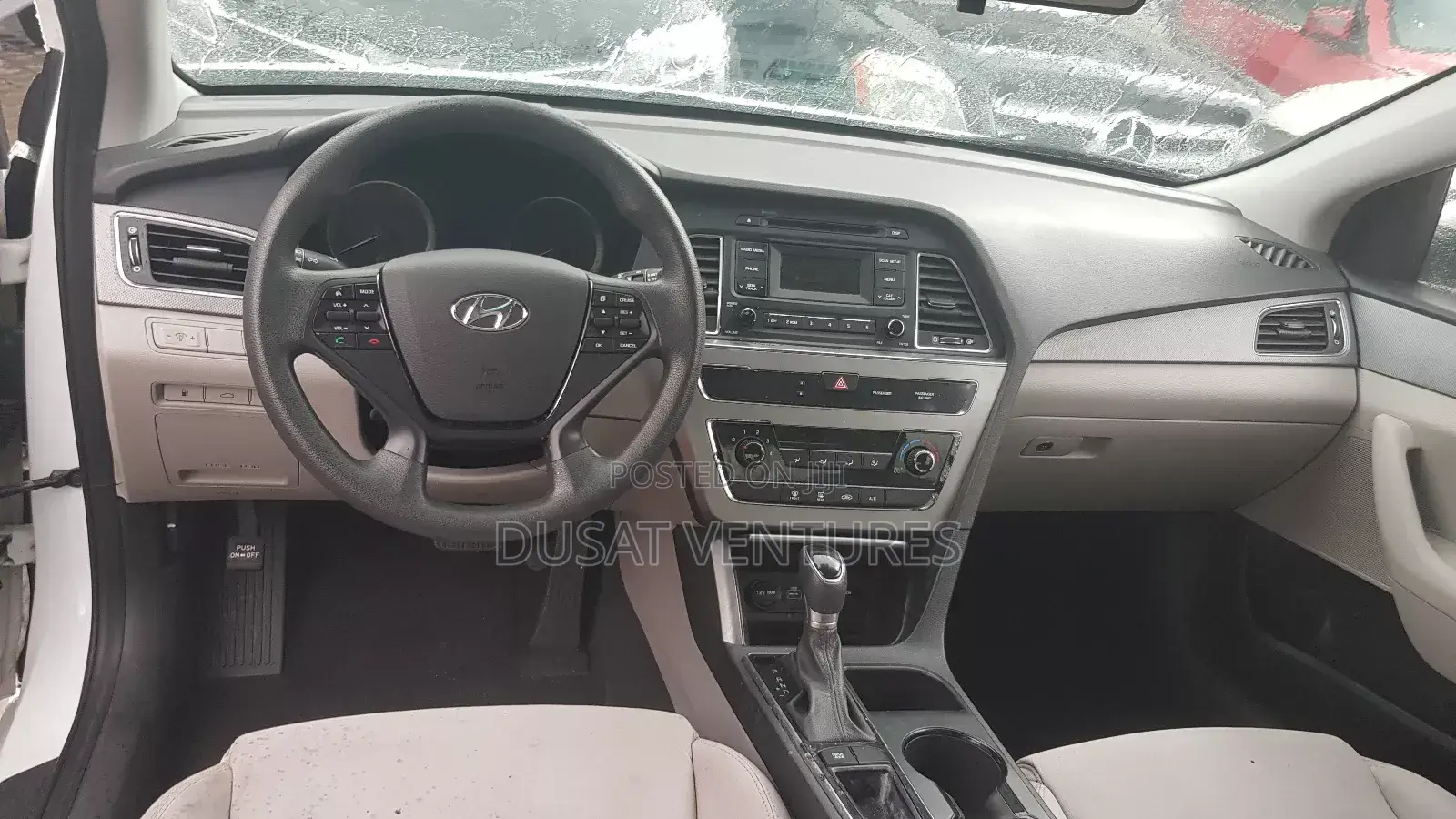 Hyundai Sonata ECO Sedan FWD (1.6L 4cyl 7A) 2017 White