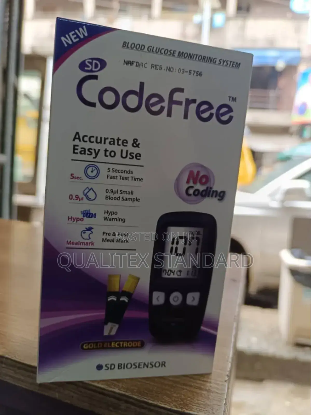 Code Free Blood Glucose Monitoring System