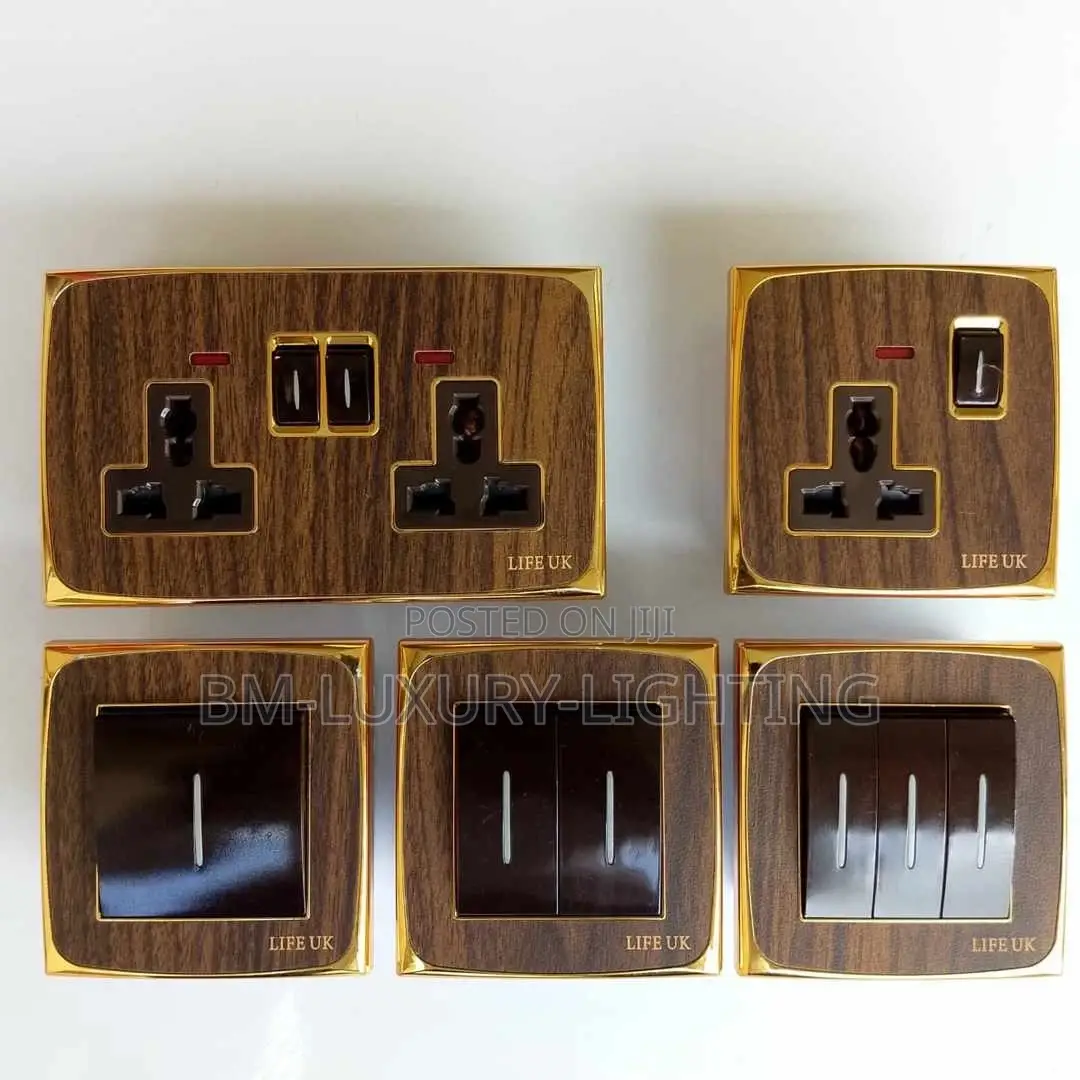 LUXURY POWER BUTTON SWITCH 1 Gang - 4 Gang