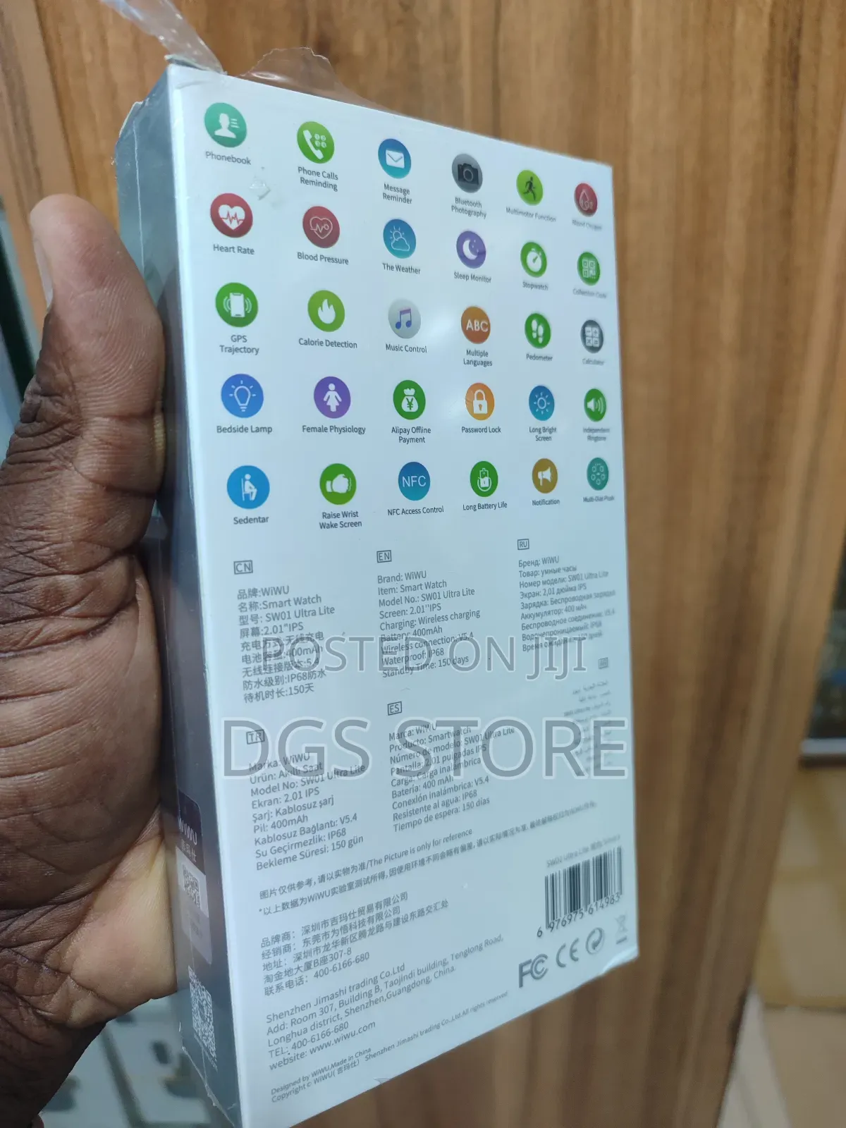 Wiwu Smart Watch Sw01 Ultra Lite