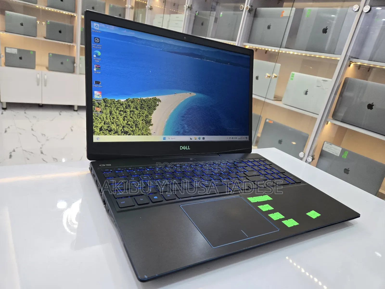 Laptop Dell G3 15 3590 16GB Intel Core I7 HDD+SSD 256GB