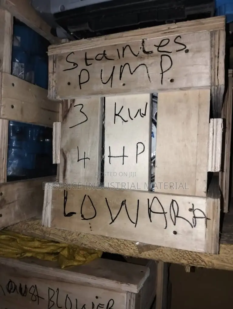 3 Phase LOWARA Stainless Steel Pump 3KW