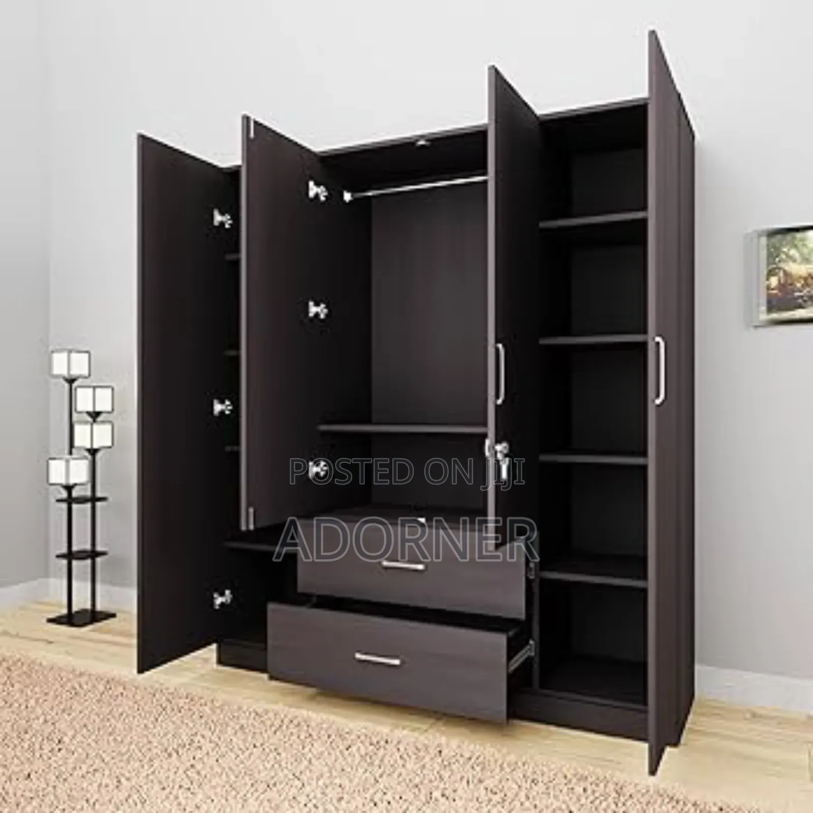 4 Door Mordern Wardrobe