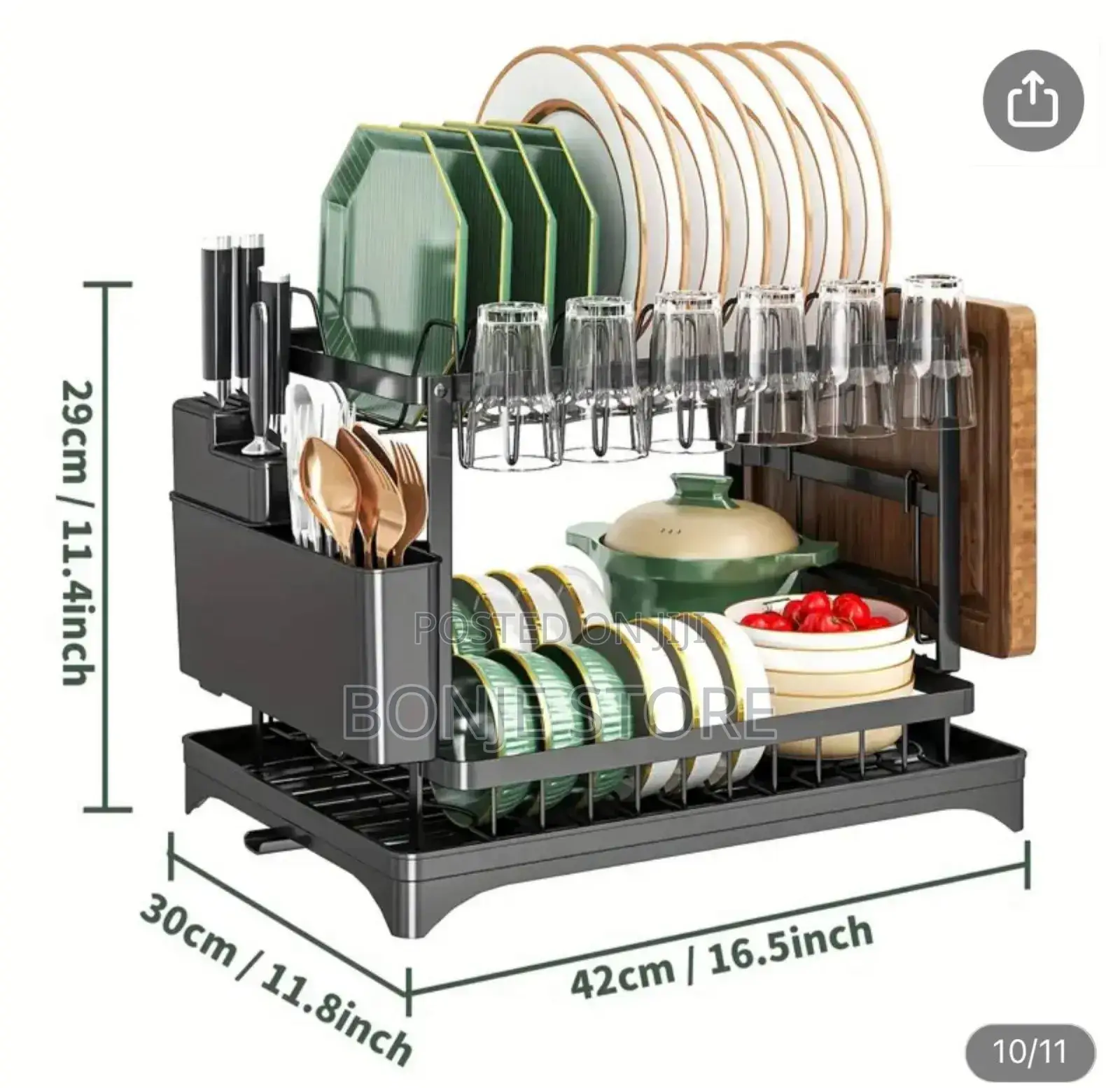 High Quality Heavy Duty Plate/Dish Rack