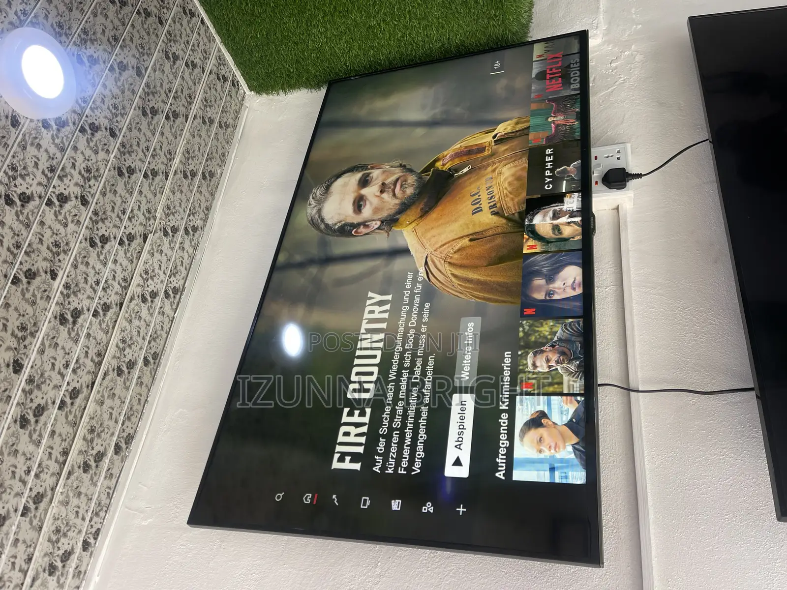 UK Neatly Used 50inches Samsung Smart Tv