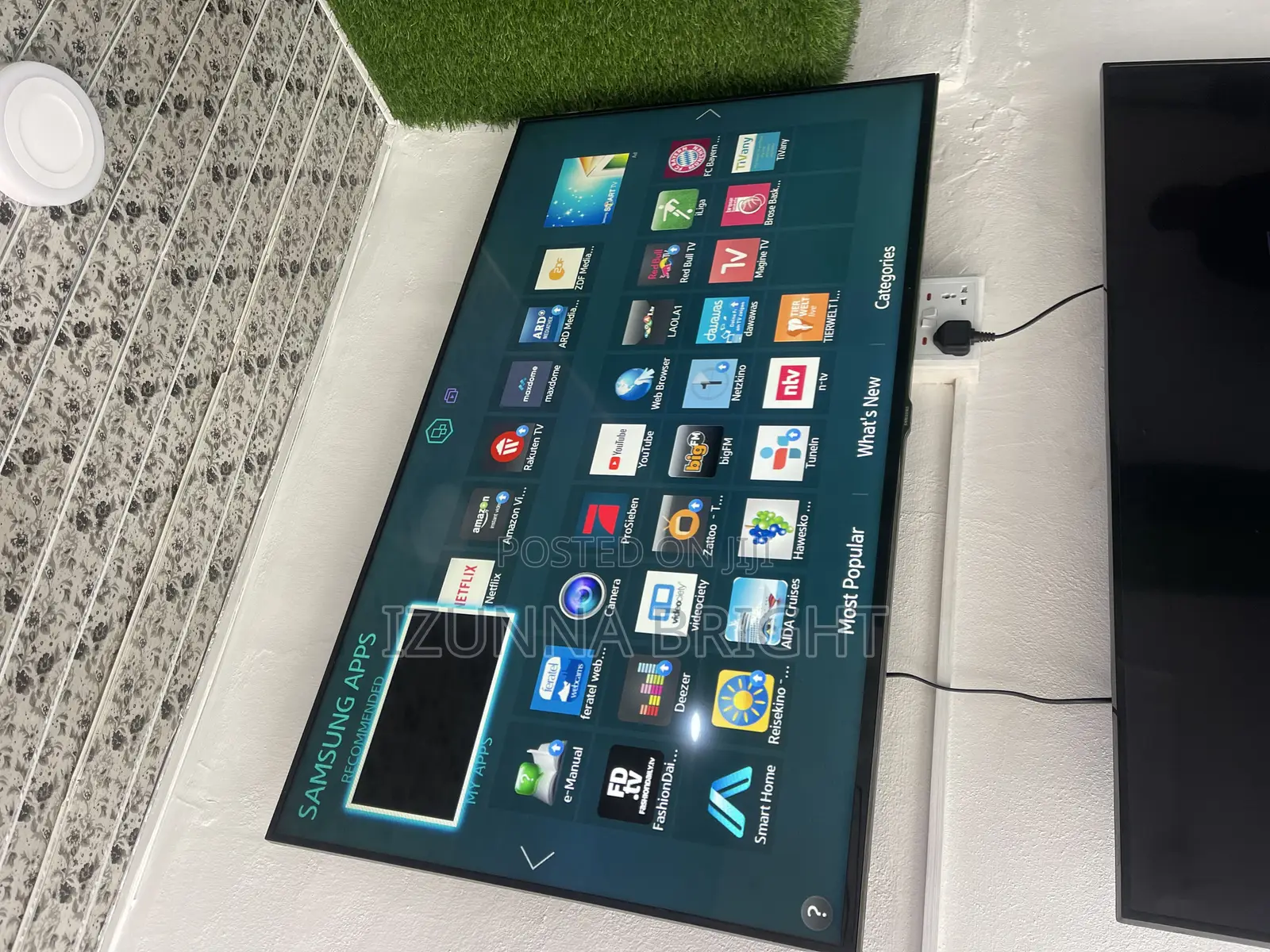 UK Neatly Used 50inches Samsung Smart Tv