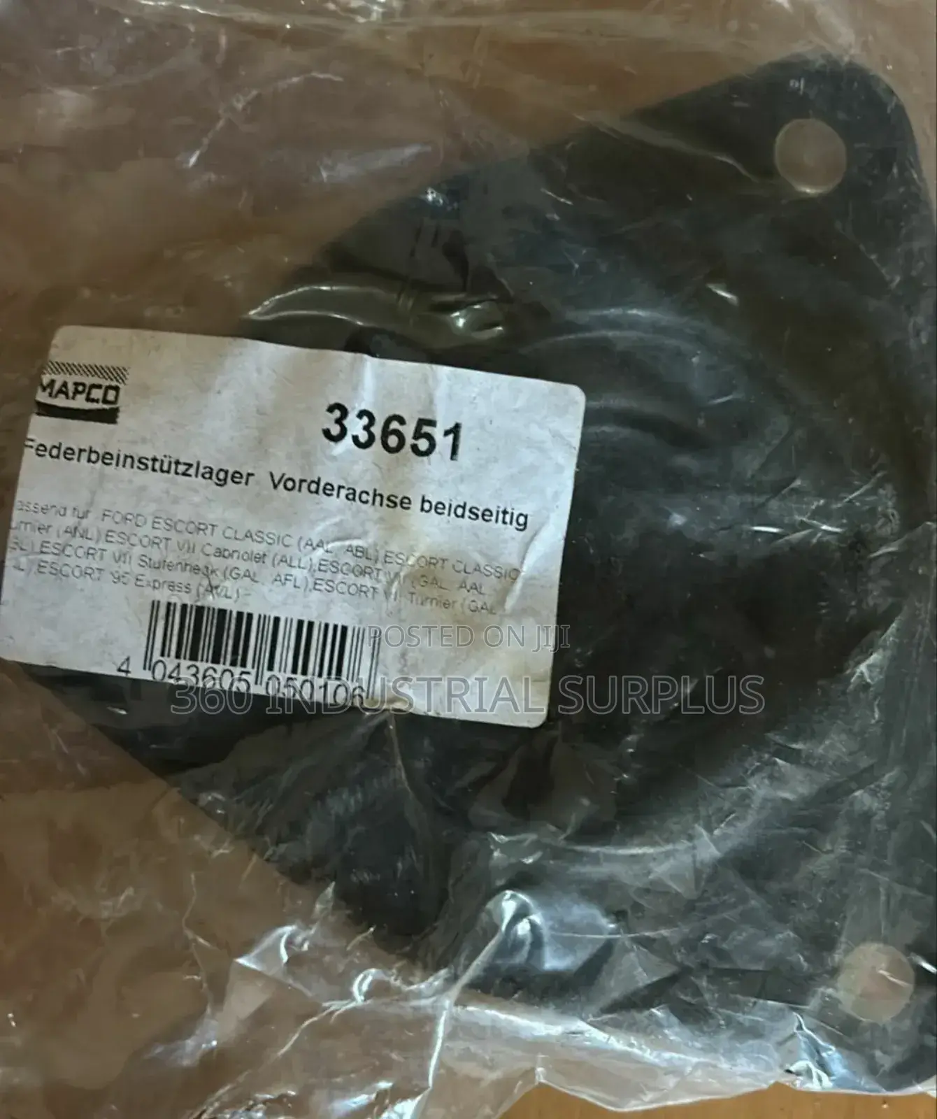Genuine Mapco 33651 Top Strut Mount