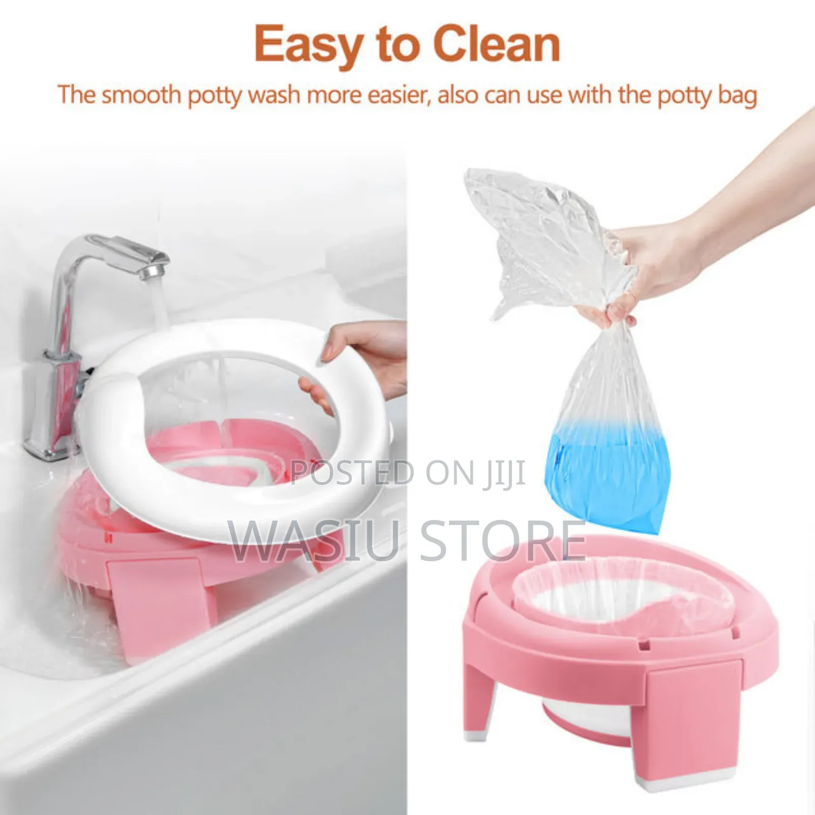 Foldable Silicone Baby Potty