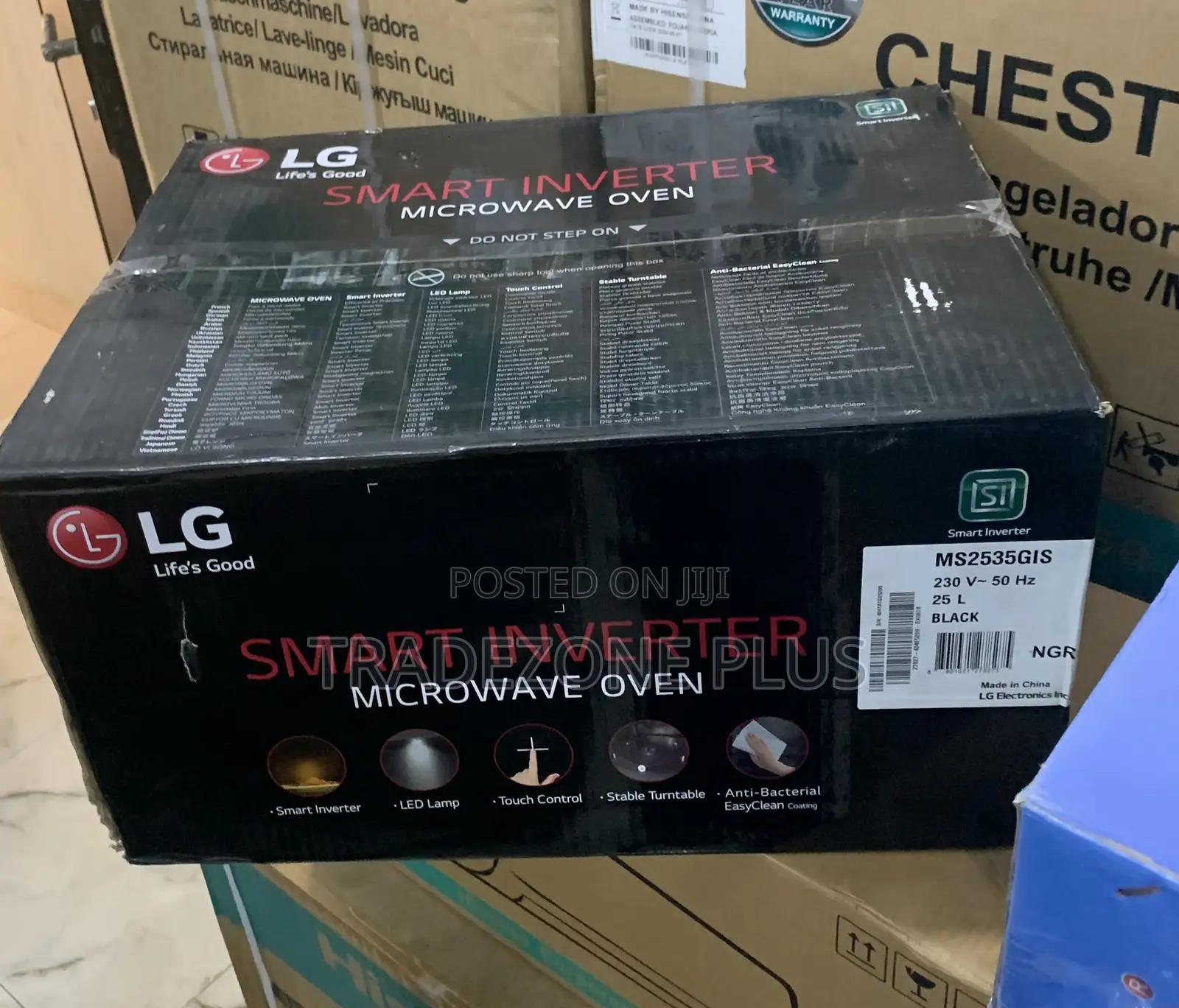 Taste Quest LG MS2535GIS Microwave Oven 25 Liters