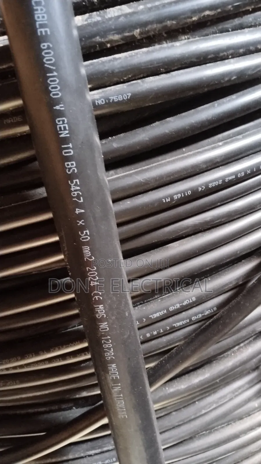 50mm 4core Amourd Cable Full Guage