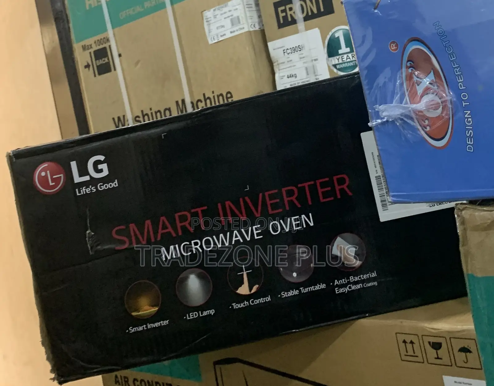 Simplified LG MS2535GIS Microwave Oven 25 Liters
