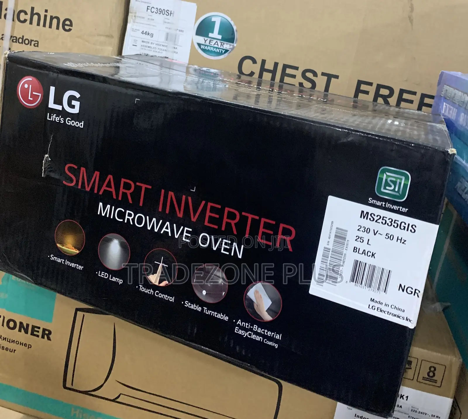 Smart Cooking LG MS2535GIS Microwave Oven 25 Liters