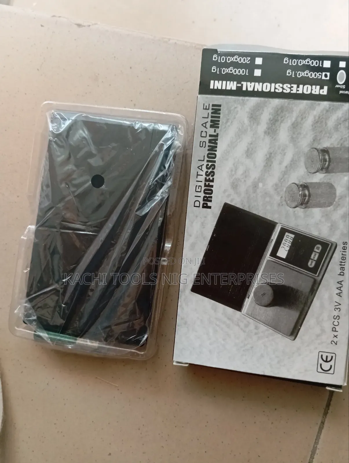 Digital Pocket Scale 500g by 0•1g