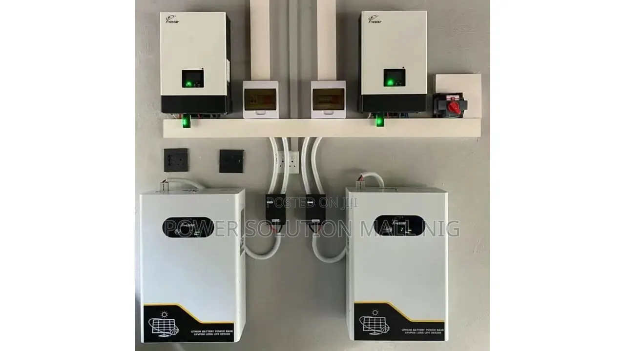 Double 5kva Complete Solar Intallation