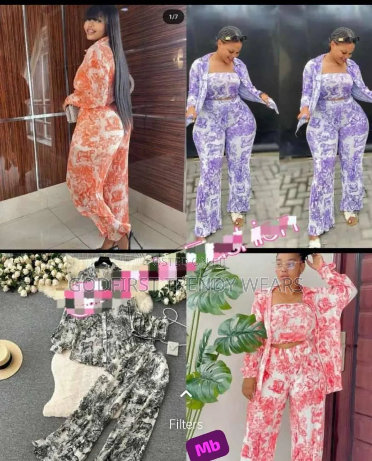 High Classic Designs 3 in 1 Outfits