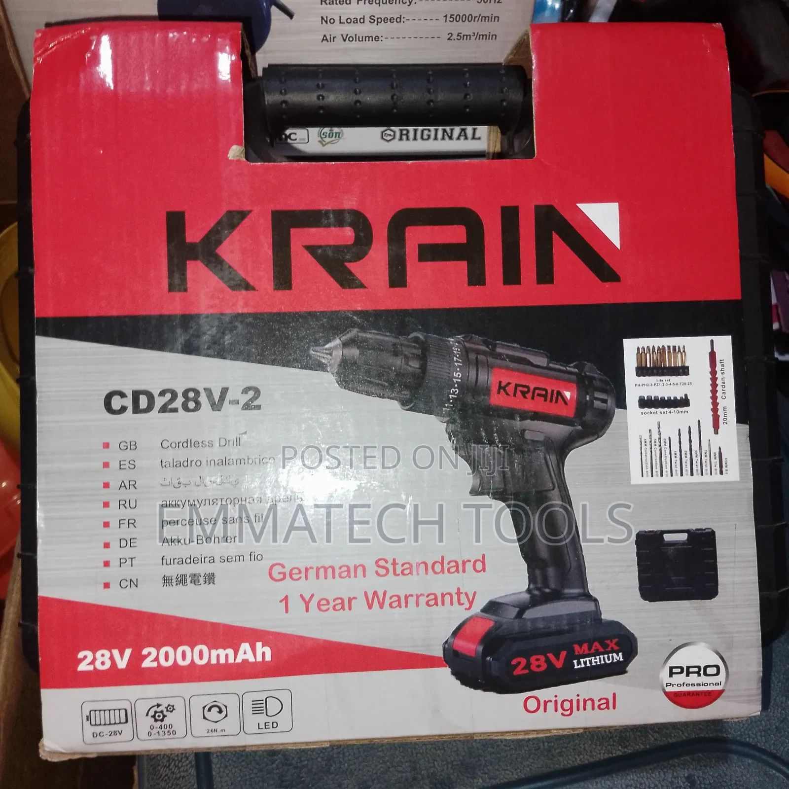 Battery Drilling Machine